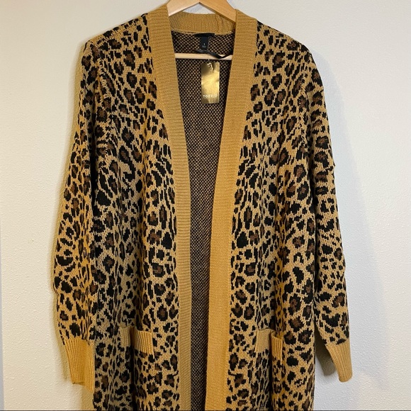 torrid Sweaters - Torrid | Leopard Print Duster / Cardigan